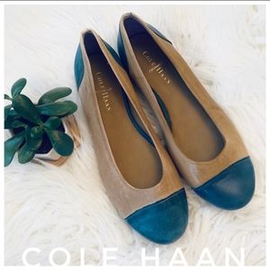 Cole haan leather flats